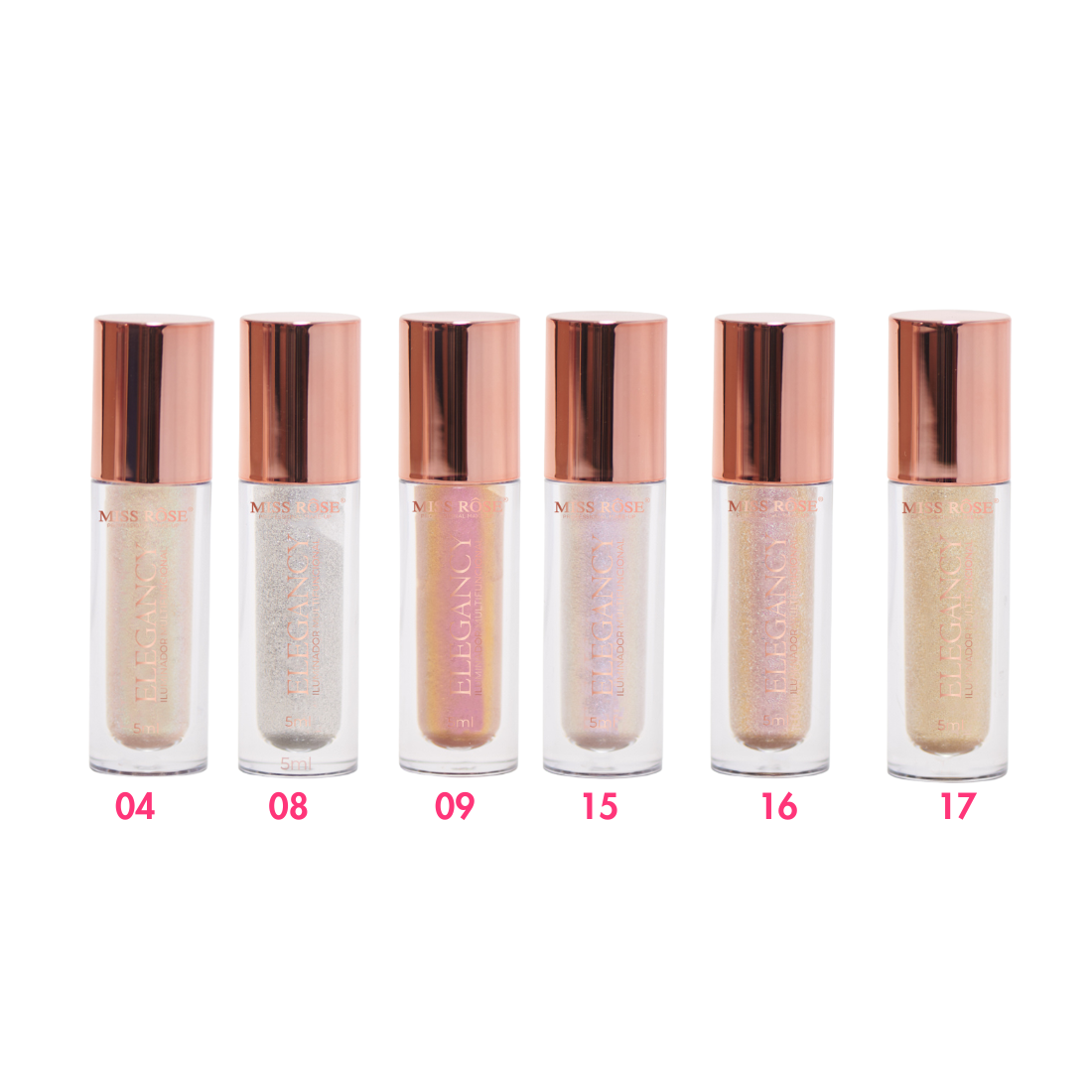 ILUMINADOR MULTIFUNCIONAL ELEGANCY - MISS RÔSE - Miss Rôse Brasil