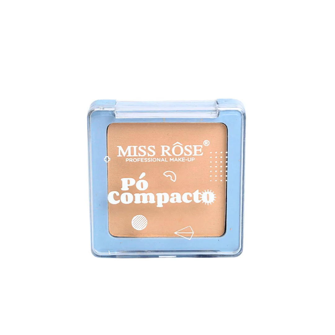 Pó Compacto cor 03 Miss Rôse - Miss Rôse Brasil