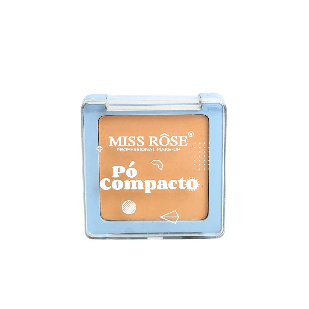 Pó Compacto cor 05 Miss Rôse - Miss Rôse Brasil