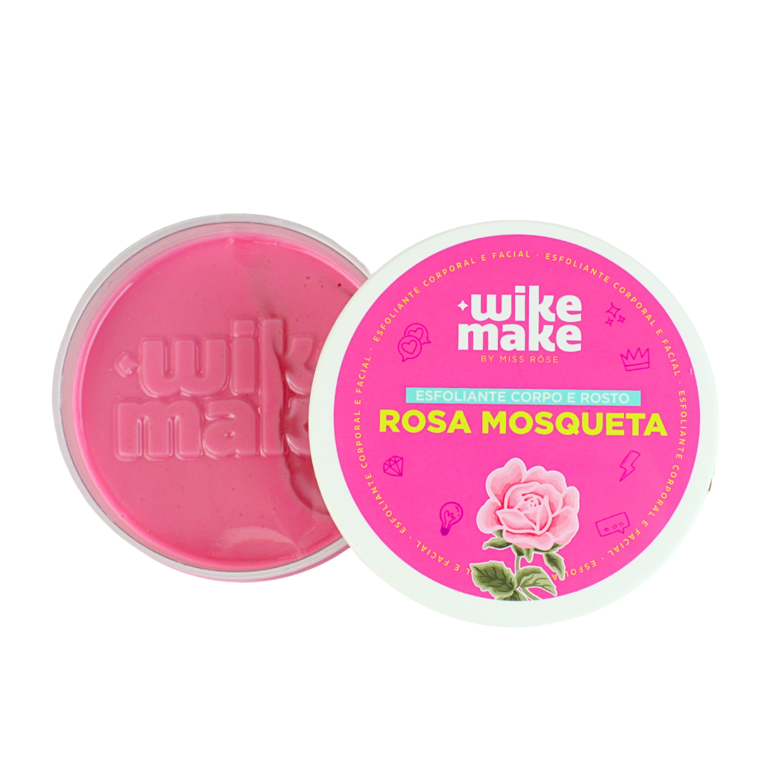 Esfoliante Corpo e Rosto Rosa Mosqueta - Wike Make By Miss Rôse
