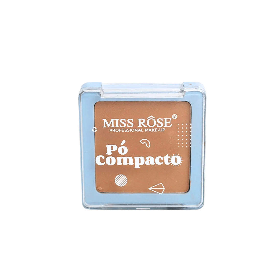 Pó Compacto cor 07 Miss Rôse - Miss Rôse Brasil