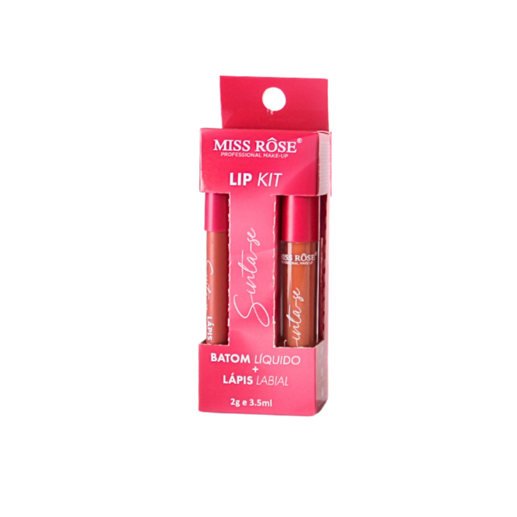 Lip Kit Sinta-se - Miss Rôse - Miss Rôse Brasil