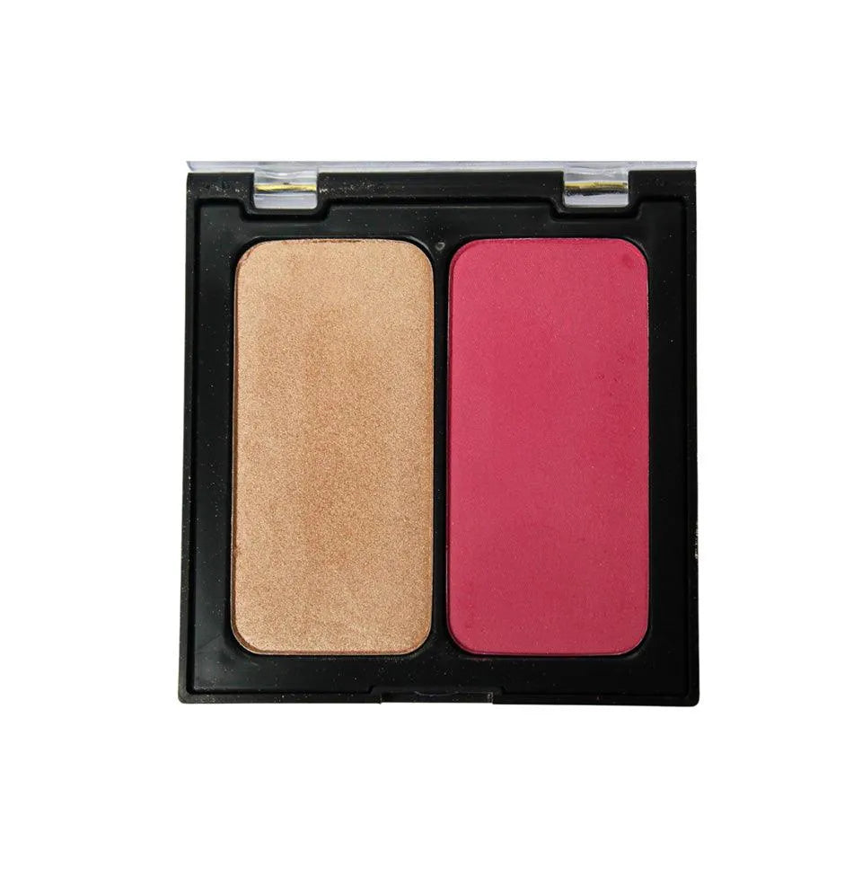 Paleta de Blush e Iluminador - Coleção Renda cor 2 Miss Rôse - Miss Rôse Brasil