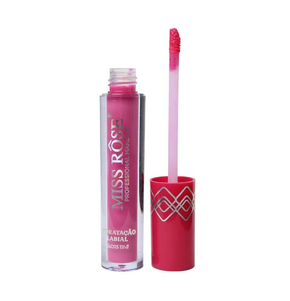 Gloss Labial Tint Sinta-se cor 01 Miss Rôse - Miss Rôse Brasil