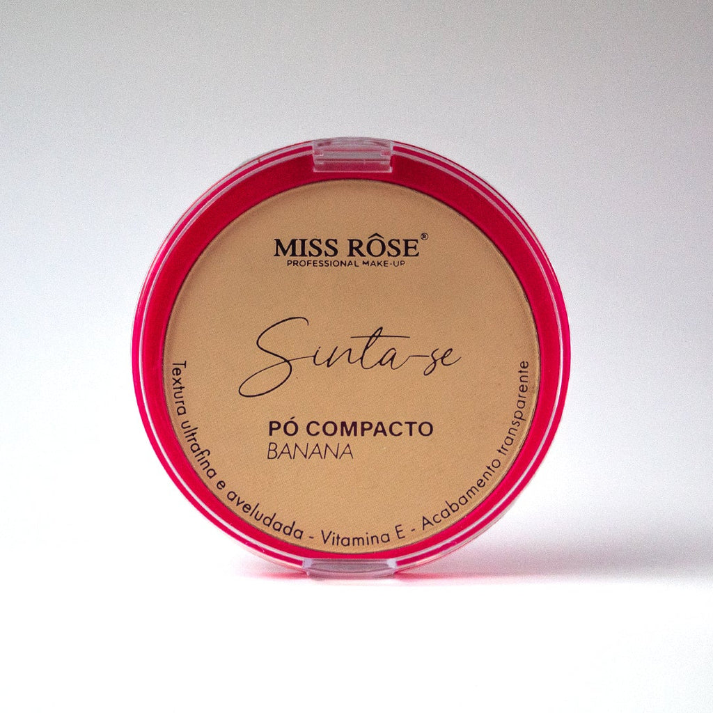 Pó Compacto Translúcido Sinta-se - Miss Rôse - Miss Rôse Brasil