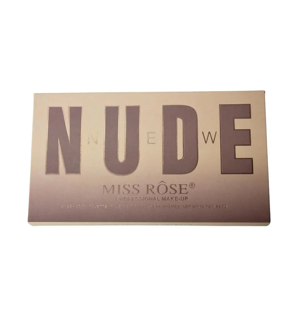 Paleta de Sombras New Nude 18 Cores Miss Rôse - Miss Rôse Brasil