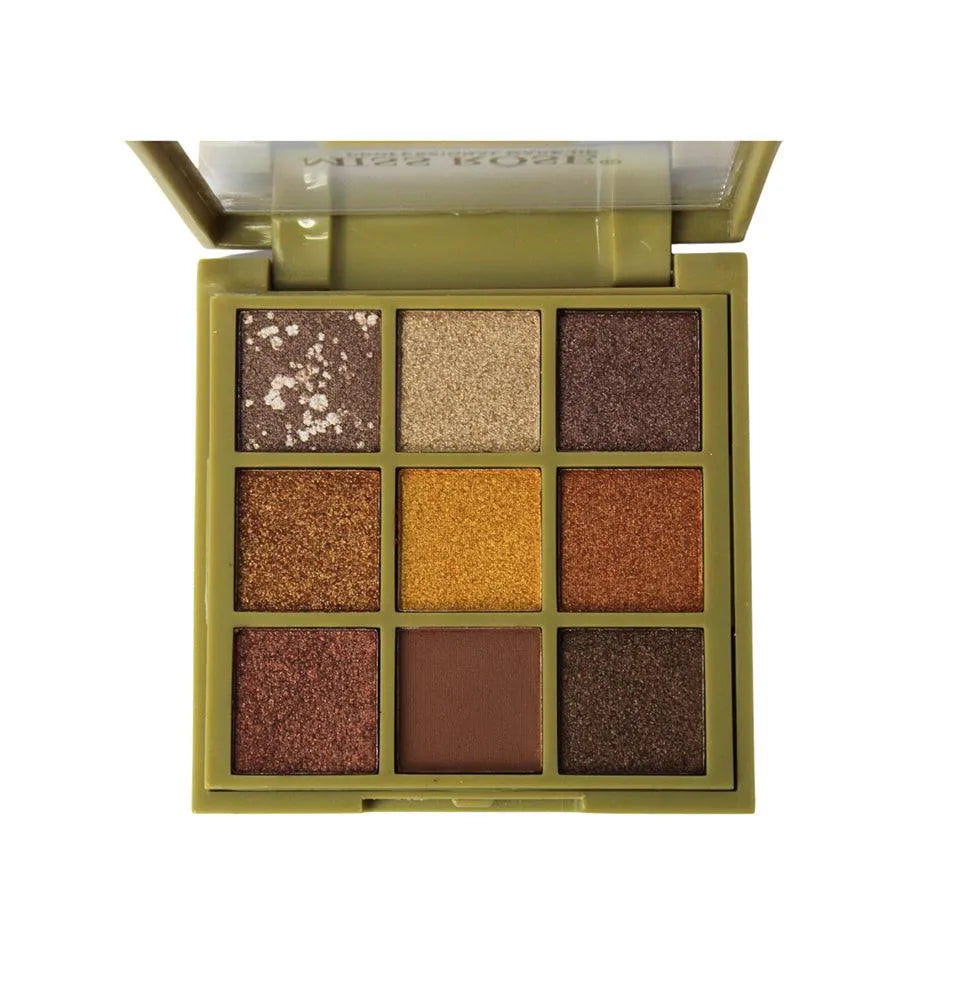 Paleta De Sombras Gold 9 Cores cor 04 Miss Rôse - Miss Rôse Brasil