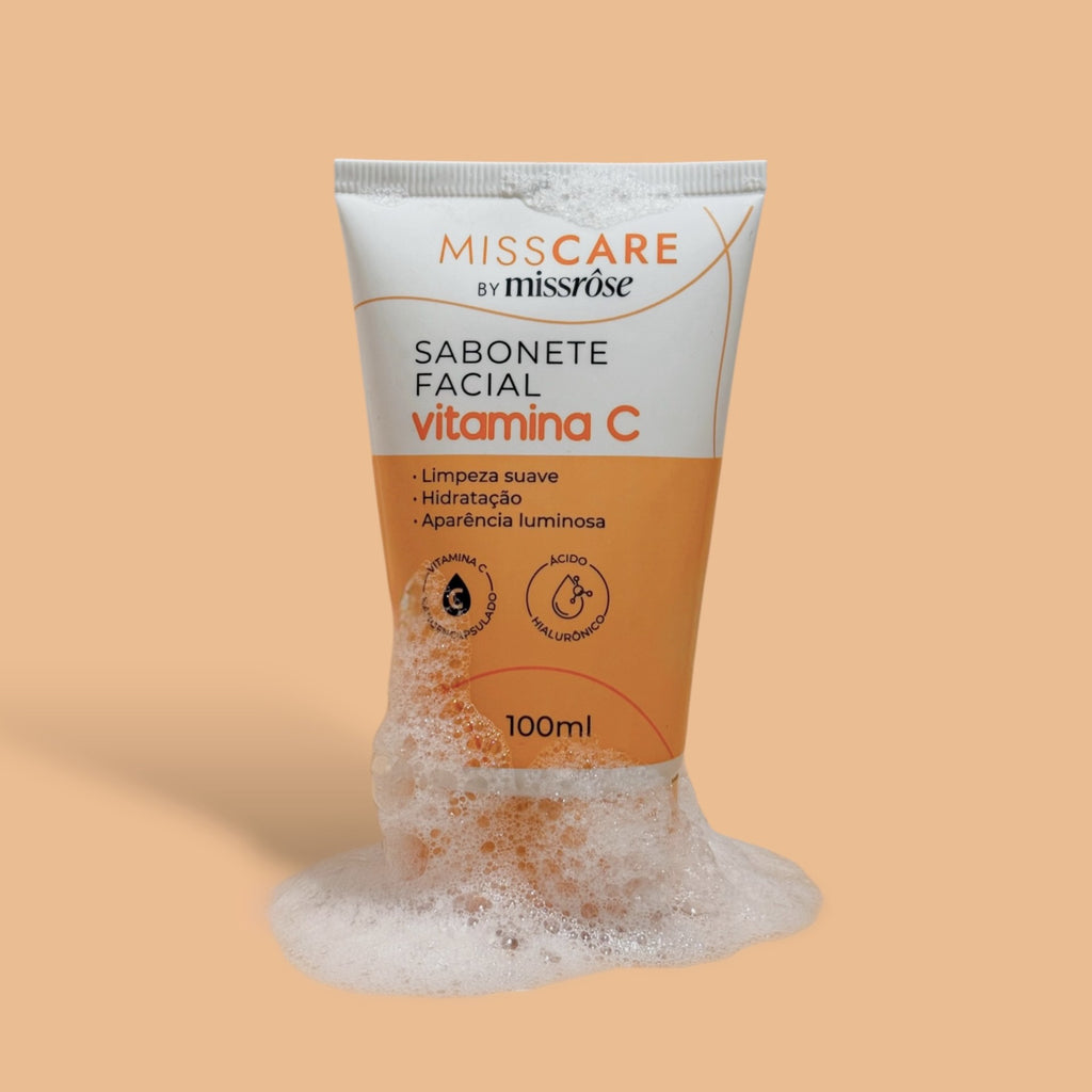 Sabonete Facial Vitamina C - Miss Care by Miss Rôse - Miss Rôse Brasil