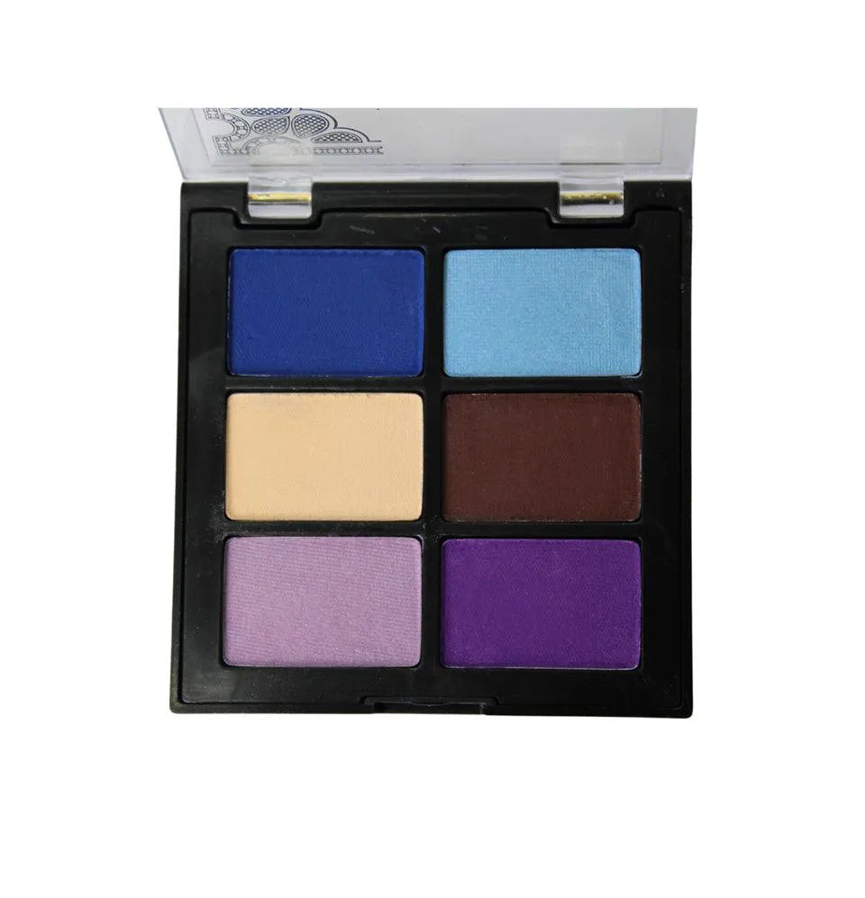 Paleta de Sombras 6 cores Renda cor 1 Miss Rôse - Miss Rôse Brasil