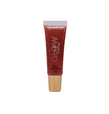 Top Coat Labial Glow Up cor 04 Vermelho Miss Rôse - Miss Rôse Brasil