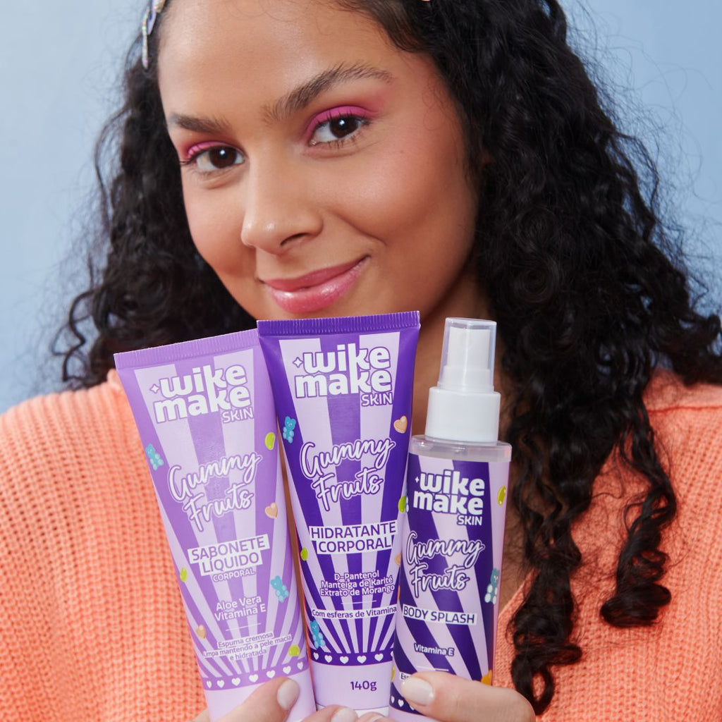 Trio Gummy Fruits Wike Make by Miss Rôse - Miss Rôse Brasil