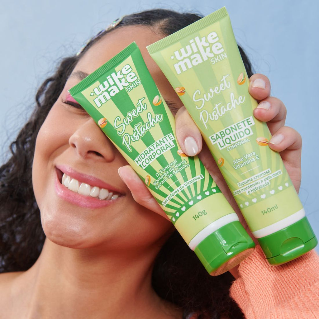 Trio Sweet Pistache Wike Make by Miss Rôse - Miss Rôse Brasil