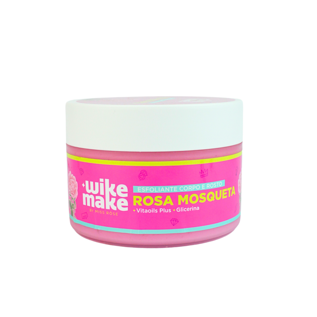 Esfoliante Corpo e Rosto Rosa Mosqueta - Wike Make By Miss Rôse