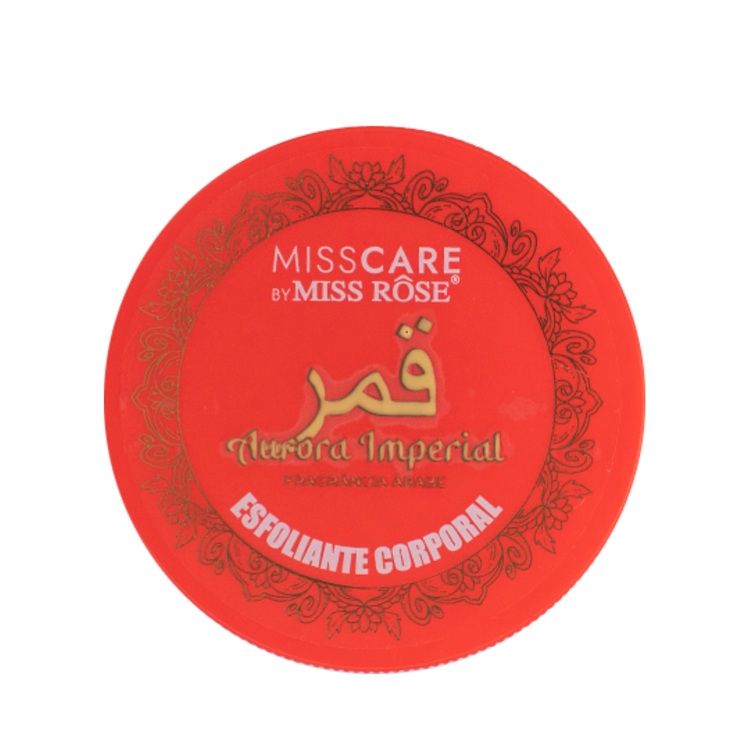 Esfoliante Corporal Fragrância árabe Aurora Imperial - Miss Rôse - Miss Rôse Brasil