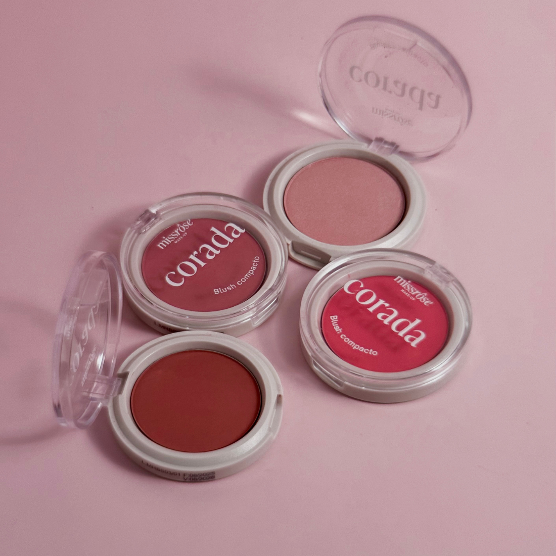 Blush Compacto Corada - Miss Rôse - Miss Rôse Brasil