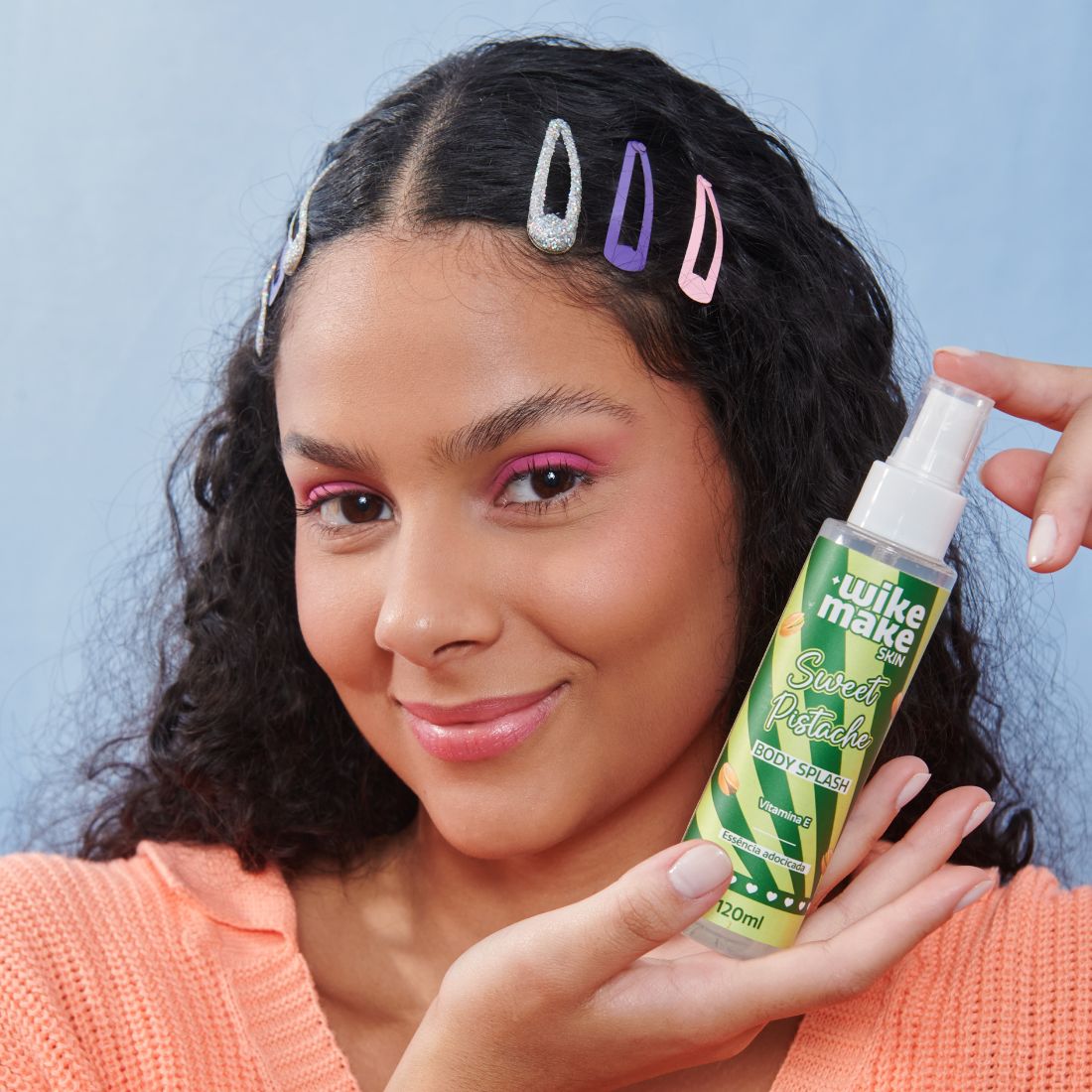 Body Splash Sweet Pistache – Wike Make by Miss Rôse - Miss Rôse Brasil