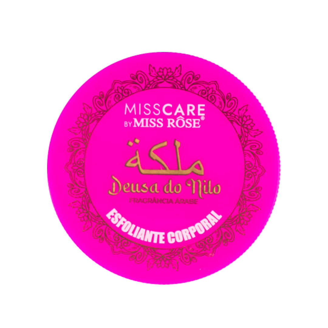 Esfoliante Corporal Fragrância árabe Deusa do Nilo - Miss Rôse - Miss Rôse Brasil