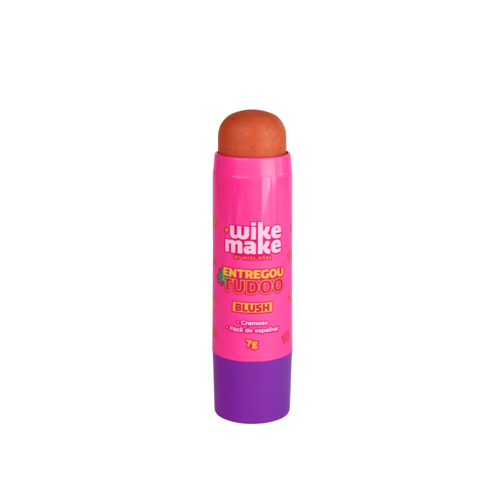 Stick Blush #ENTREGOUTUDOO da Wike Make by Miss Rôse. - Miss Rôse Brasil