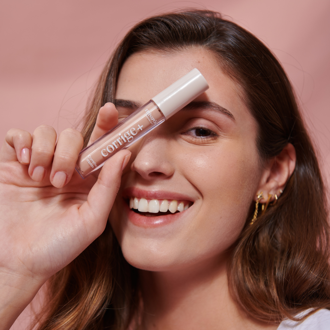 Corretivo Líquido  Corrige+ - Miss Rôse - Miss Rôse Brasil