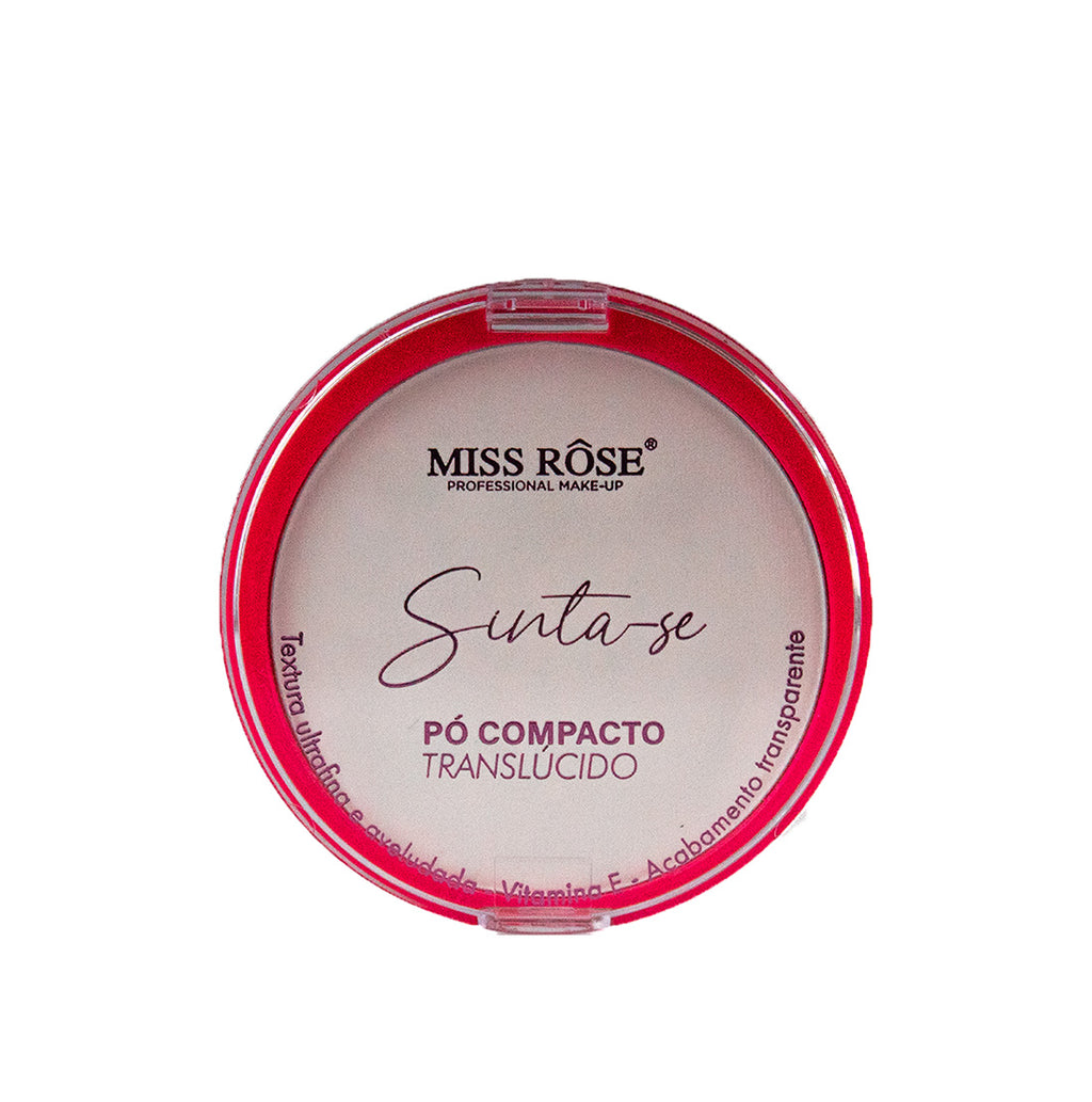 Pó Compacto Translúcido Sinta-se - Miss Rôse - Miss Rôse Brasil