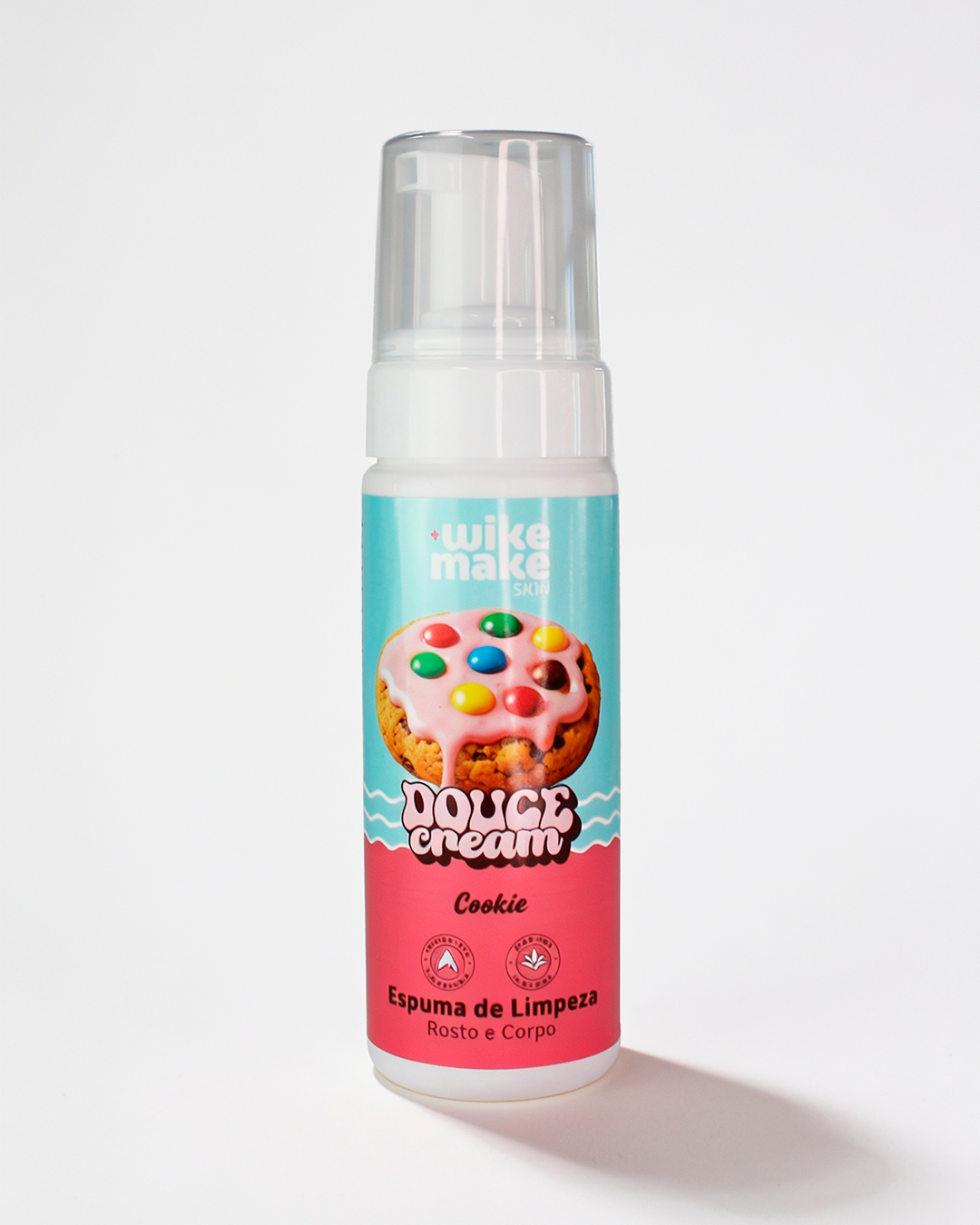 Espuma de Limpeza Douce Cream - Wike Make Skin - Miss Rôse Brasil