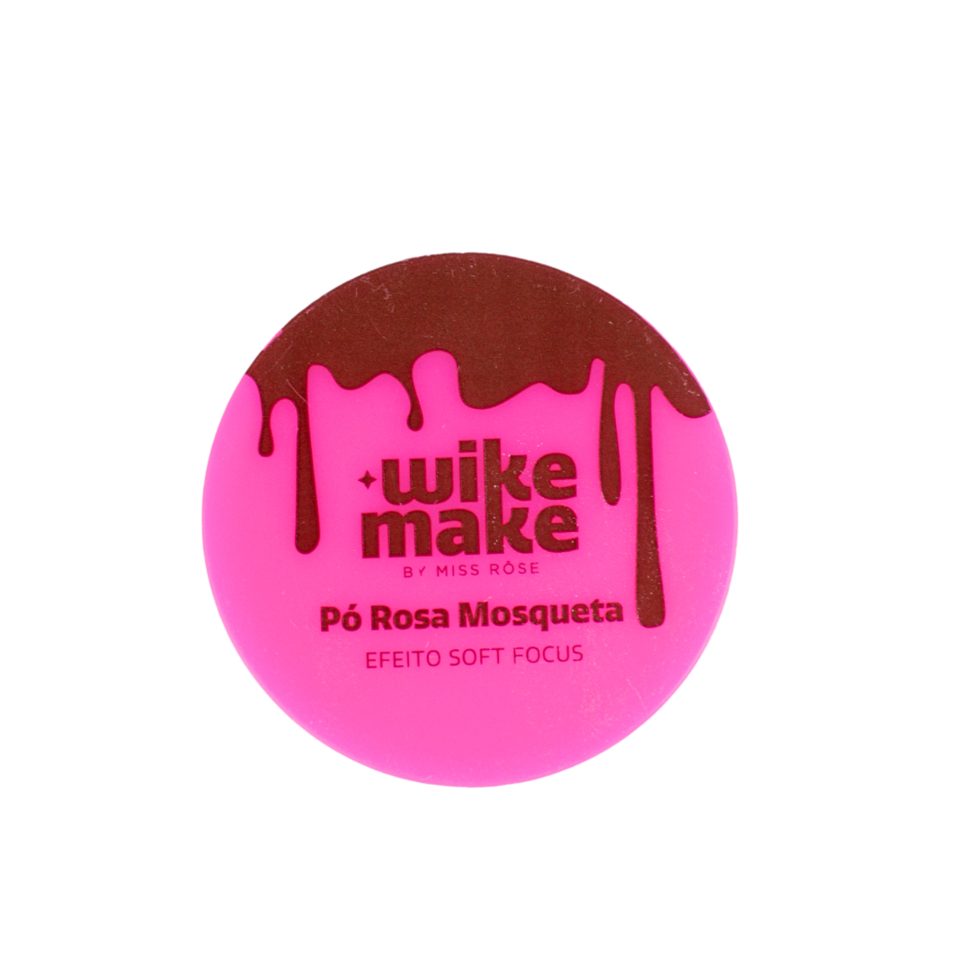 Pó Translucido Rosa Mosqueta - Wike Make By Miss Rôse