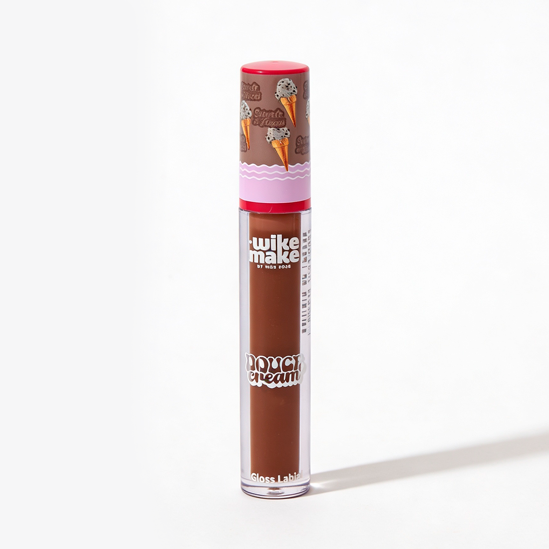 Gloss Labial Douce Cream - Wike Make Skin - Miss Rôse Brasil