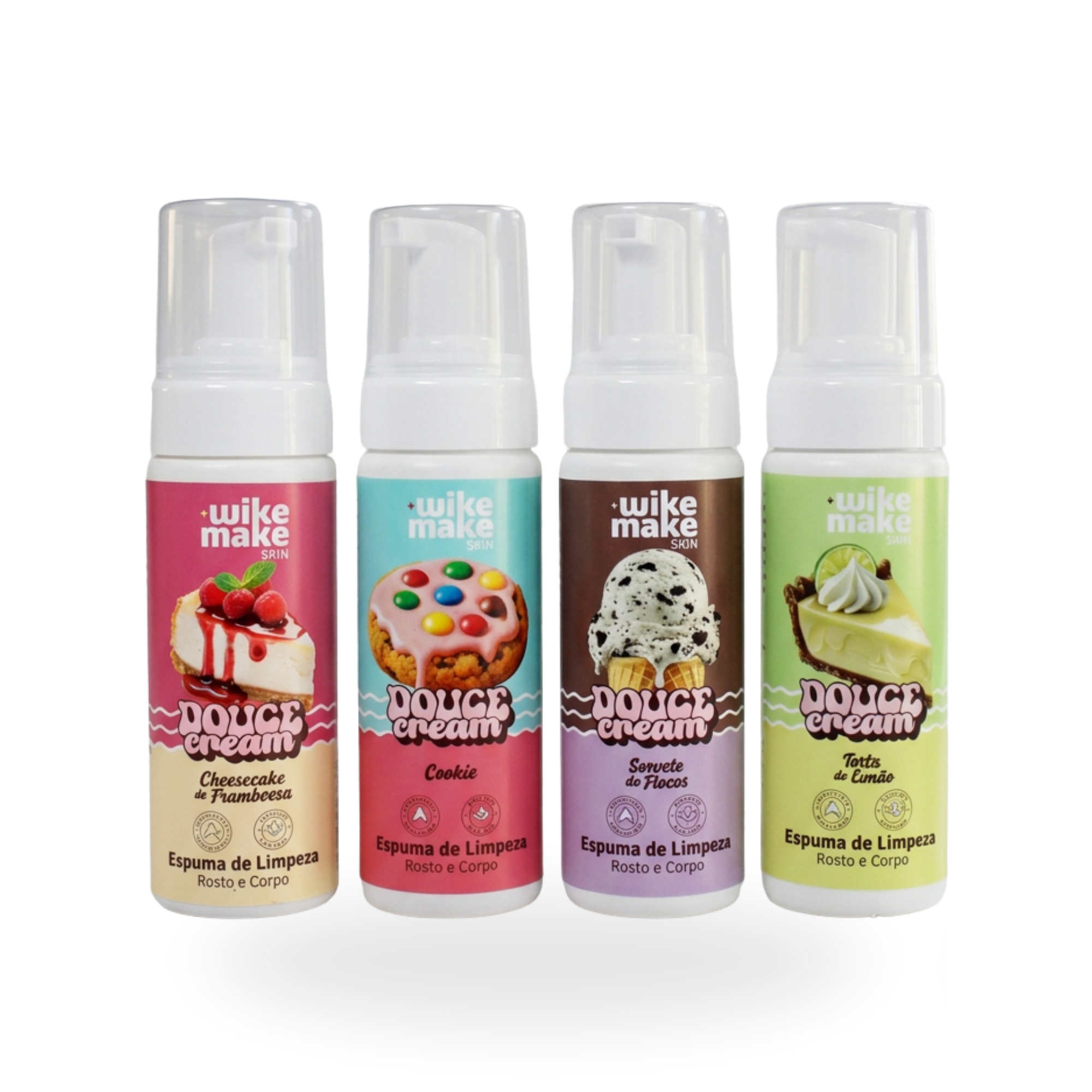 Espuma de Limpeza Douce Cream - Wike Make Skin
