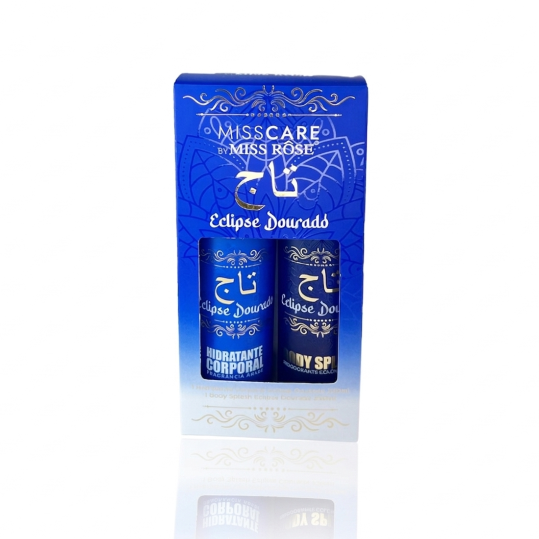 Kit Linha Árabe Eclipse Dourado - Miss Care by Miss Rôse - Miss Rôse Brasil