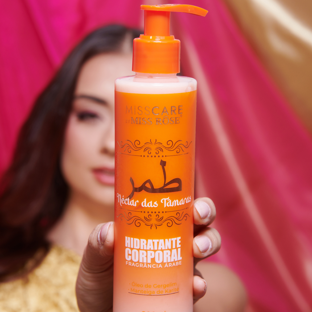 Kit Linha Árabe Néctar das Tâmaras - Miss Care by Miss Rôse - Miss Rôse Brasil
